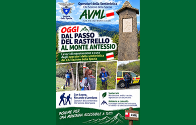 Cai La Spezia manutenzione sentieri