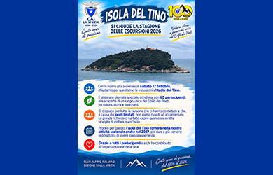 Chiusura Gite 2026 CAI La Spezia