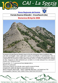 Ferrata Deanna Orlandini - Crocefieschi (GE)